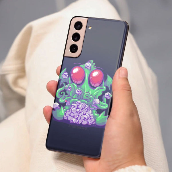 Husa Samsung Galaxy S21 FE model Baby Cthulu, Silicon, TPU, Viceversa