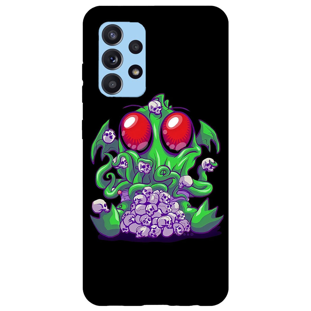 Husa compatibila cu Samsung Galaxy A73 5G model Baby Cthulu, Silicon, TPU, Viceversa