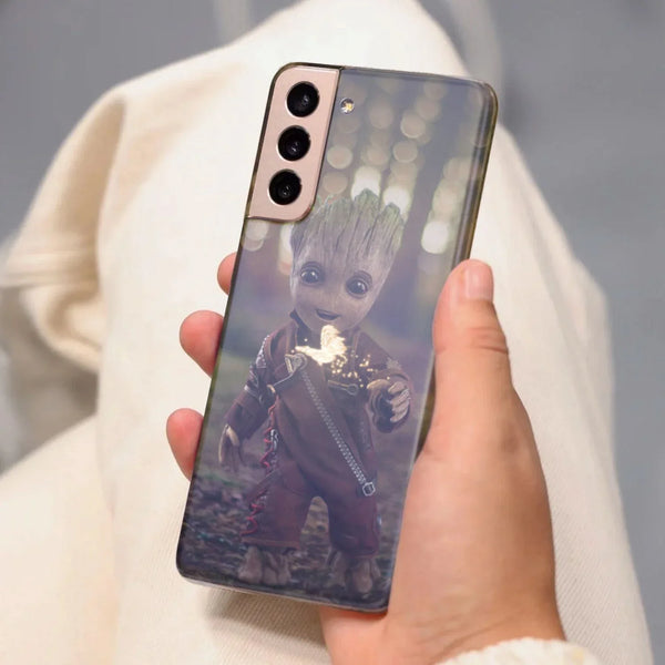 Husa compatibila cu Samsung Galaxy S20 Ultra model Baby Groot, Silicon, TPU, Viceversa - Viceversa