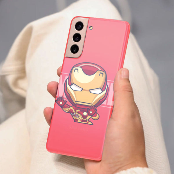 Husa Samsung Galaxy S21 FE model Baby Iron Man, Silicon, TPU, Viceversa