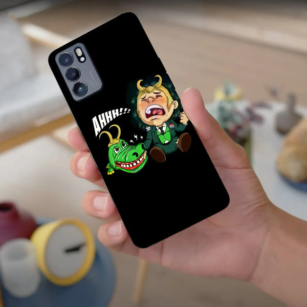 Husa compatibila cu Oppo Find X3 model Baby Loki, Silicon, TPU, Viceversa - Viceversa