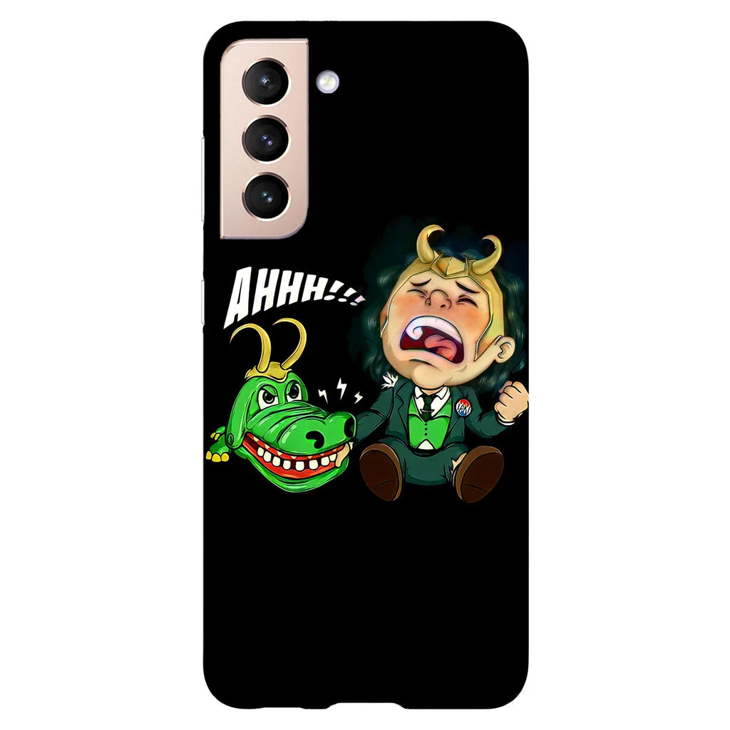 Husa Samsung Galaxy S21 model Baby Loki, Silicon, TPU, Viceversa - Viceversa