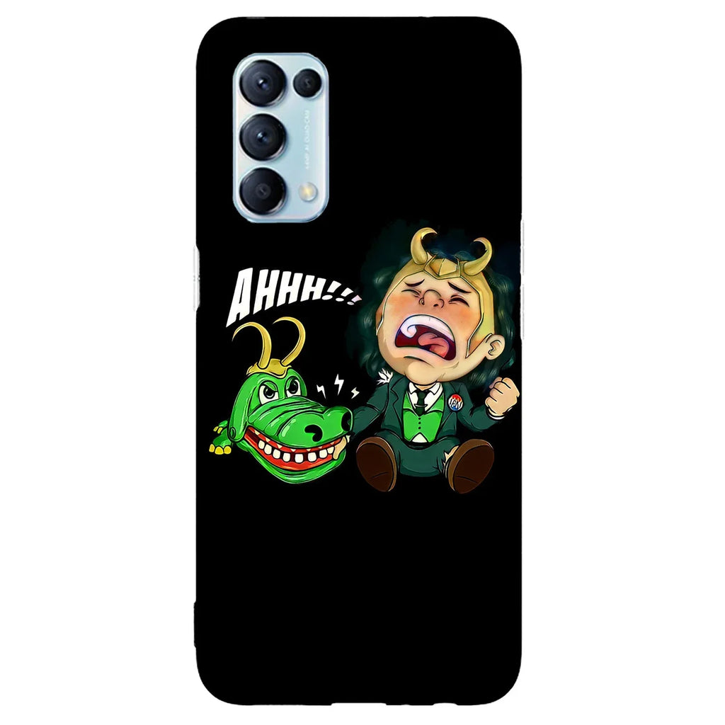 Husa compatibila cu Oppo Reno 4 Pro 5G model Baby Loki, Silicon, TPU, Viceversa - Viceversa
