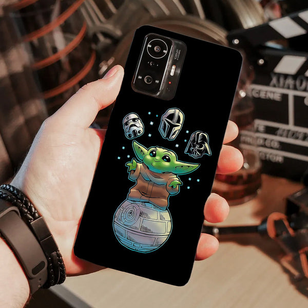 Husa compatibila cu Xiaomi Mi 11 Lite model Baby Yoda, Silicon, TPU, Viceversa