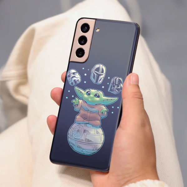 Husa Samsung Galaxy S21 FE model Baby Yoda, Silicon, TPU, Viceversa