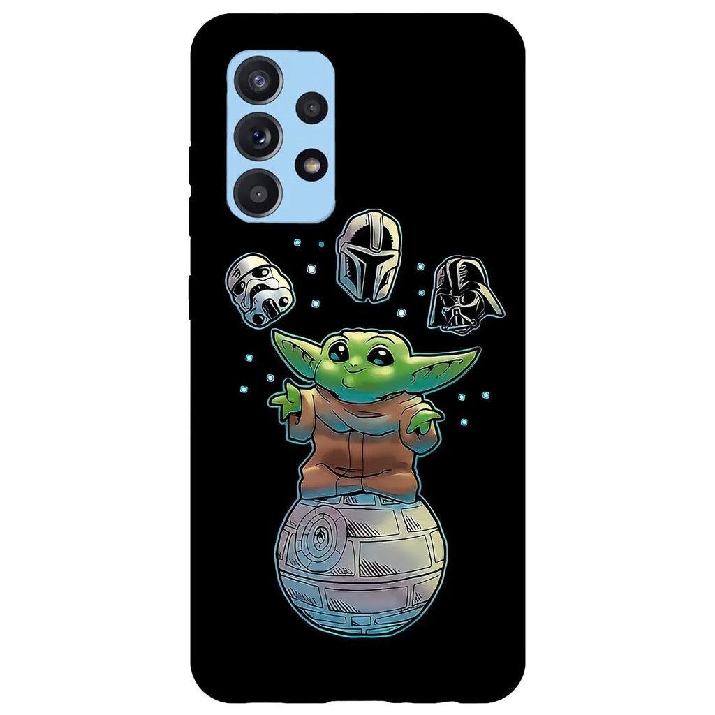 Husa compatibila cu Samsung Galaxy A22 5G model Baby Yoda, Silicon, TPU, Viceversa - Viceversa