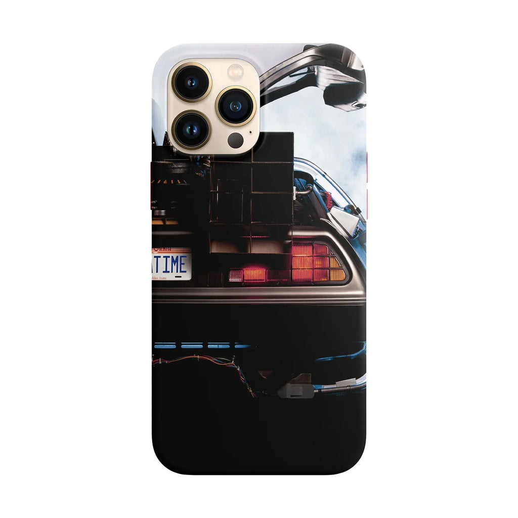Husa compatibila cu Apple iPhone 13 model Back to the Future, Silicon, TPU, Viceversa - Viceversa
