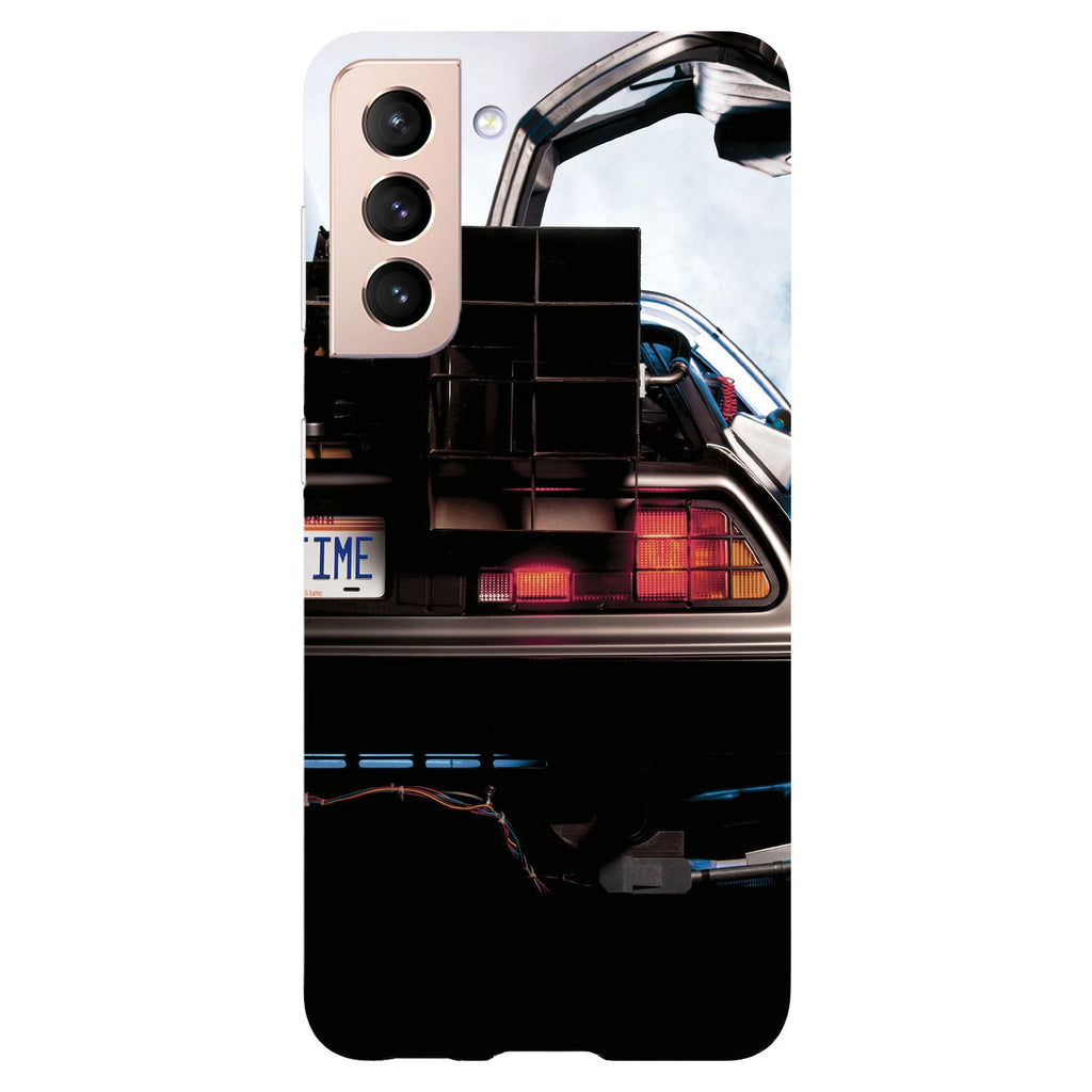 Husa compatibila cu Samsung Galaxy S21 FE model Back to the Future, Silicon, TPU, Viceversa
