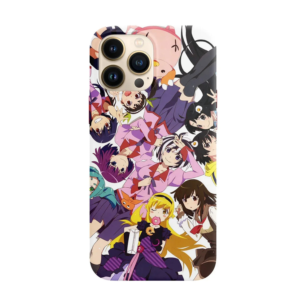 Husa compatibila cu Apple iPhone 11 model Bakemonogatari, Silicon, TPU, Viceversa - Viceversa
