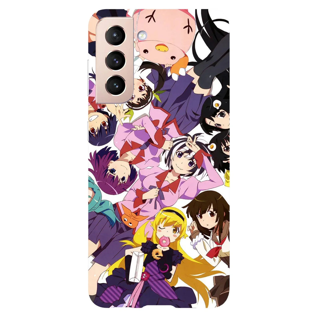 Husa compatibila cu Samsung Galaxy S20 Ultra model Bakemonogatari, Silicon, TPU, Viceversa - Viceversa