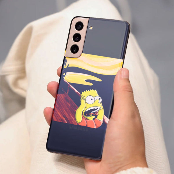 Husa Samsung Galaxy S21 FE model Bart Simson, Silicon, TPU, Viceversa