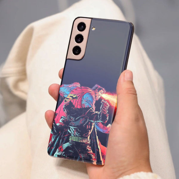 Husa compatibila cu Samsung Galaxy S21 FE model Batman, Silicon, TPU, Viceversa