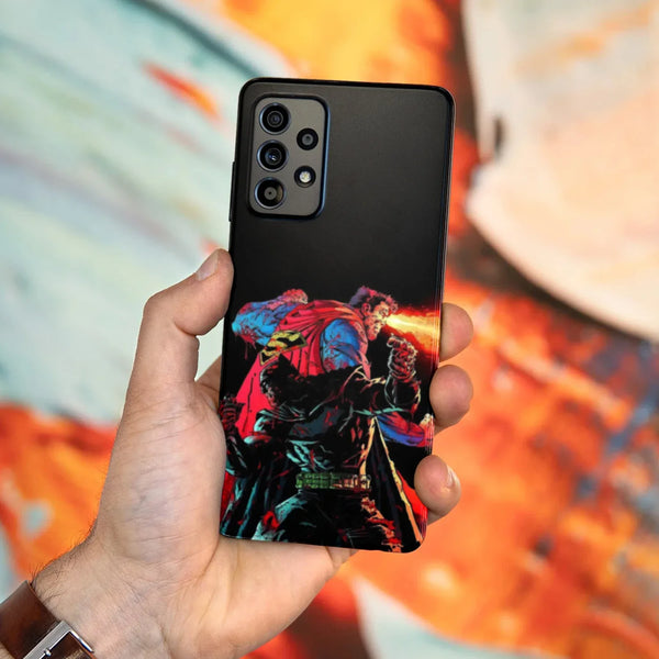 Husa compatibila cu Samsung Galaxy A53 5G model Batman & Superman, Silicon, TPU, Viceversa - Viceversa