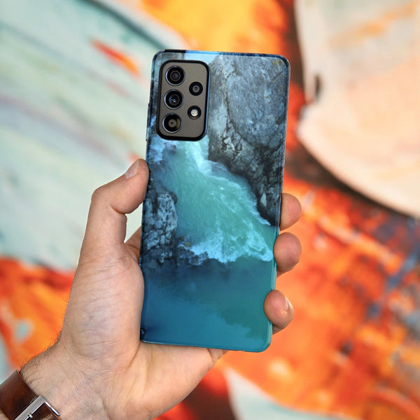 Husa compatibila cu Samsung Galaxy A73 5G model Beautiful River, Silicon, TPU, Viceversa