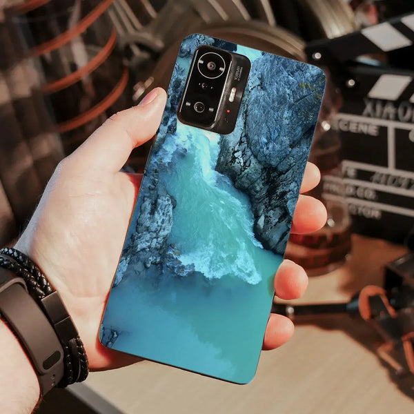 Husa compatibila cu Poco M3 Pro model Beautiful River, Silicon, TPU, Viceversa - Viceversa