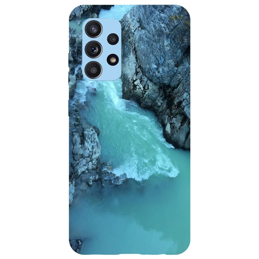 Husa compatibila cu Samsung Galaxy A52 5G model Beautiful River, Silicon, TPU, Viceversa - Viceversa