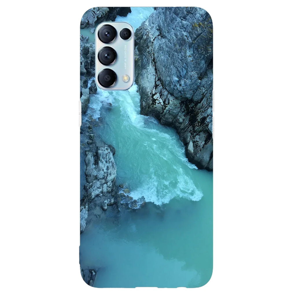 Husa compatibila cu Oppo Find X3 model Beautiful River, Silicon, TPU, Viceversa - Viceversa