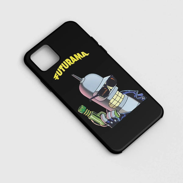 Husa compatibila cu Apple iPhone 13 Mini model Bender Futurama, Silicon, TPU, Viceversa - Viceversa