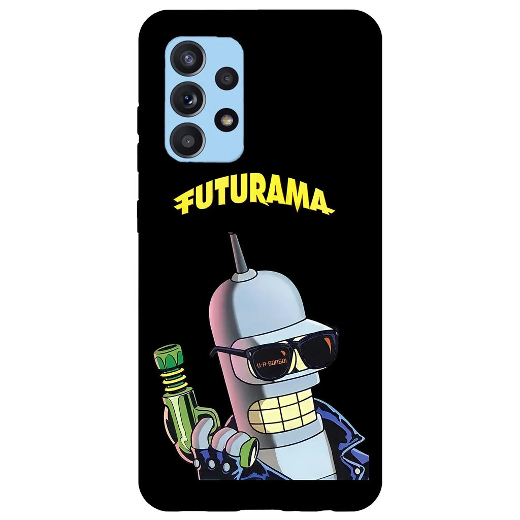 Husa compatibila cu Samsung Galaxy A53 5G model Bender Futurama, Silicon, TPU, Viceversa - Viceversa