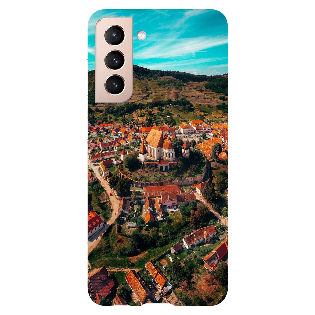 Husa compatibila cu Samsung Galaxy S21 FE model Biertan Romania, Silicon, TPU, Viceversa