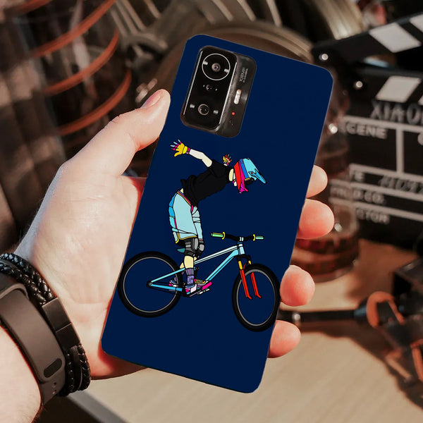 Husa compatibila cu Xiaomi Mi 11 Lite model Bikemania, Silicon, TPU, Viceversa