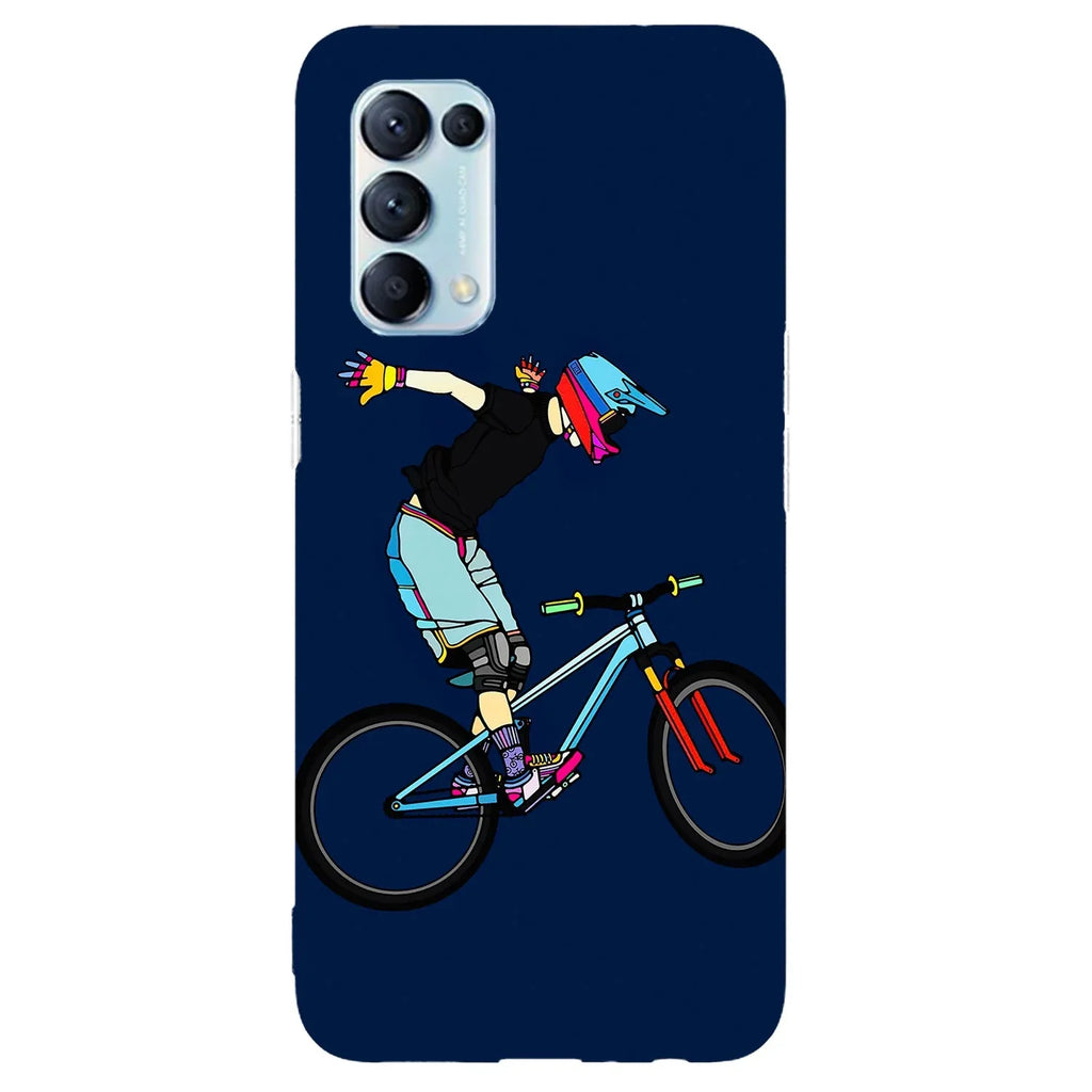 Husa compatibila cu Oppo Reno 4 Pro 5G model Bikemania, Silicon, TPU, Viceversa - Viceversa