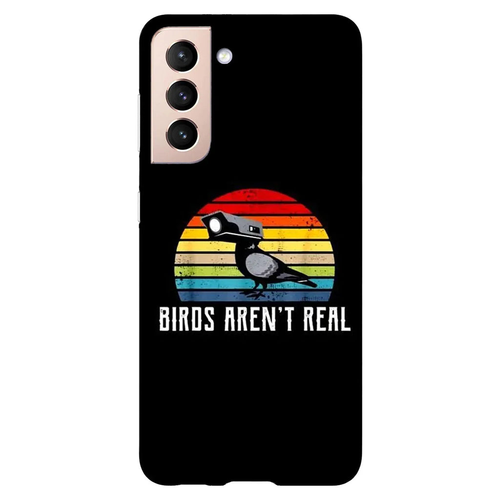 Husa compatibila cu Samsung Galaxy S21 Plus model Birds arent real, Silicon, TPU, Viceversa - Viceversa