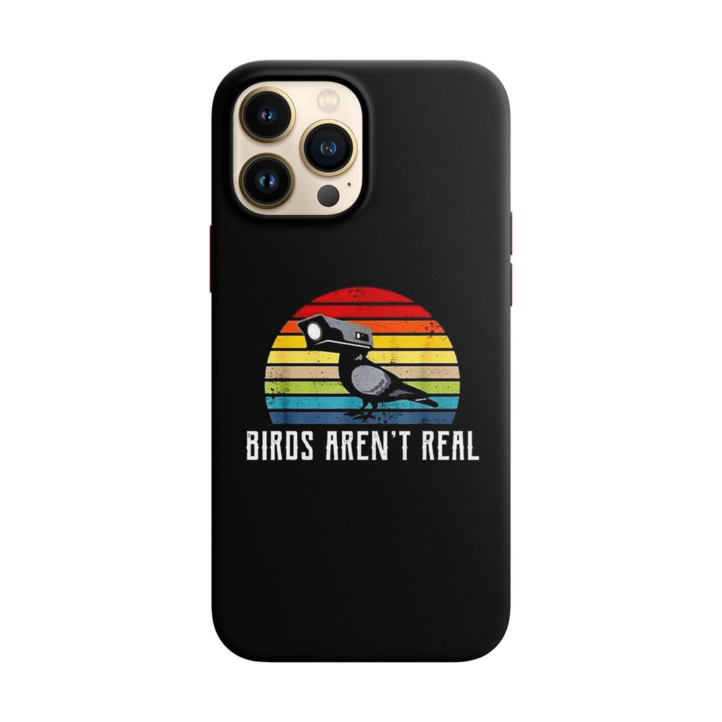Husa compatibila cu Apple iPhone 12 Mini model Birds arent real, Silicon, TPU, Viceversa