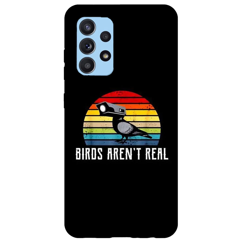 Husa compatibila cu Samsung Galaxy A53 5G model Birds arent real, Silicon, TPU, Viceversa - Viceversa