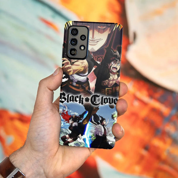 Husa Samsung Galaxy Galaxy A72 model Black Clover, Silicon, TPU, Viceversa - Viceversa