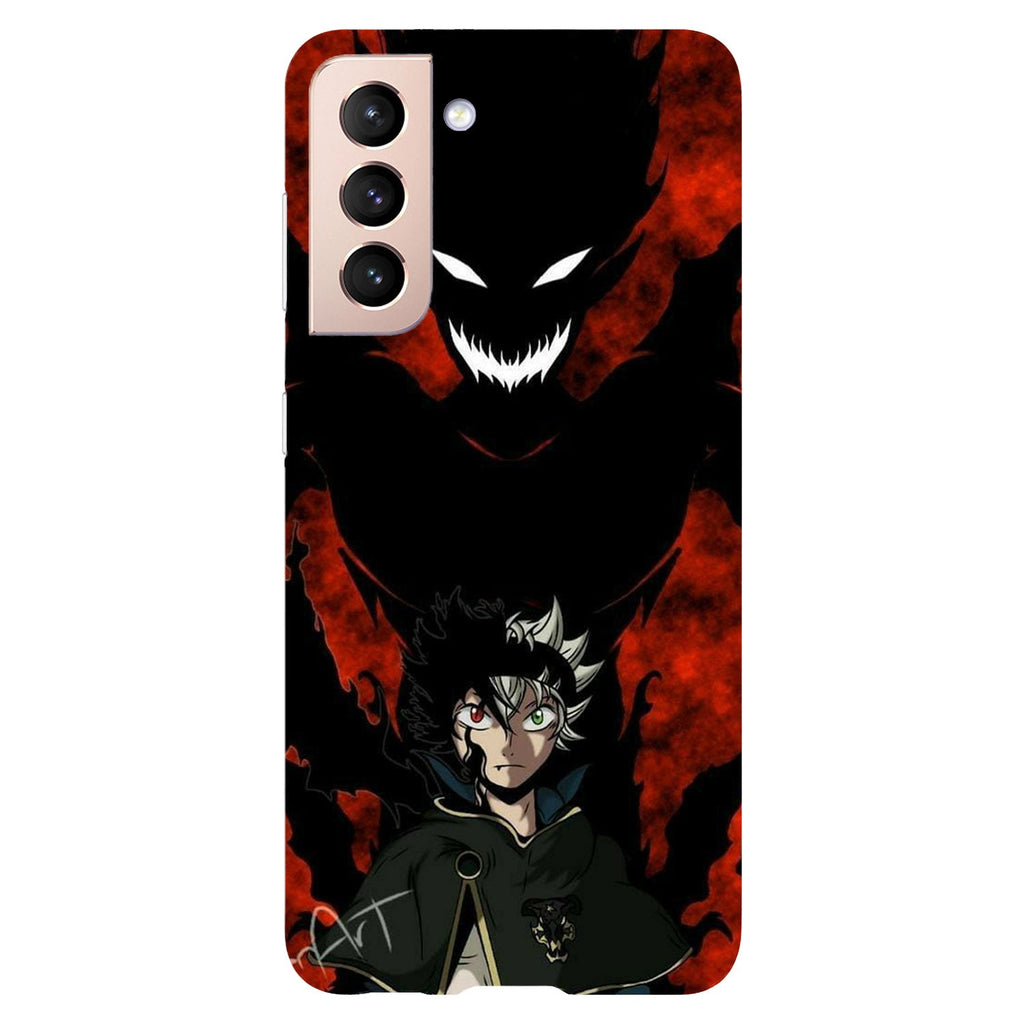 Husa Samsung Galaxy S21 FE model Black Clover Astra's Demons, Silicon, TPU, Viceversa