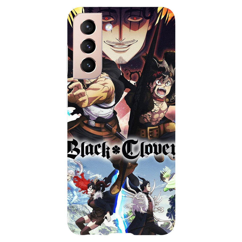Husa Samsung Galaxy S21 FE model Black Clover, Silicon, TPU, Viceversa