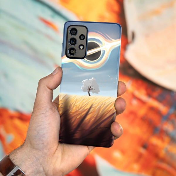 Husa compatibila cu Samsung Galaxy A73 5G model Black Hole, Silicon, TPU, Viceversa