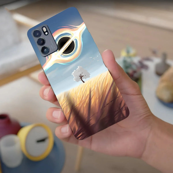 Husa compatibila cu Oppo Find X3 model Black Hole, Silicon, TPU, Viceversa - Viceversa