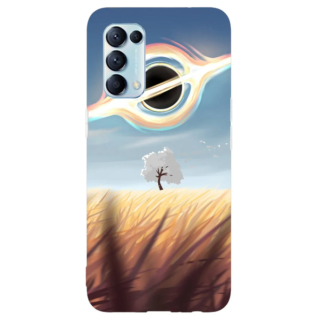 Husa compatibila cu Oppo A72 5G model Black Hole, Silicon, TPU, Viceversa - Viceversa