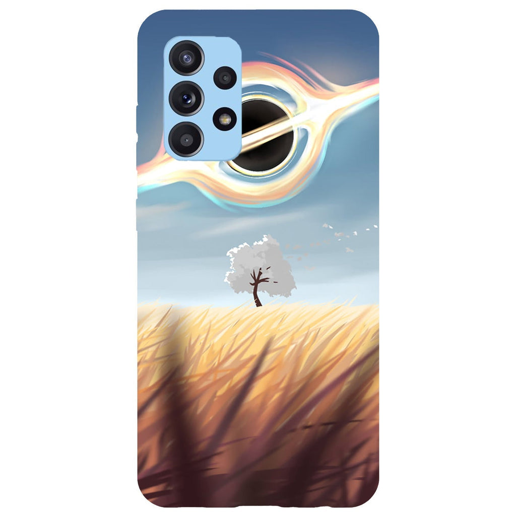 Husa compatibila cu Samsung Galaxy A73 5G model Black Hole, Silicon, TPU, Viceversa