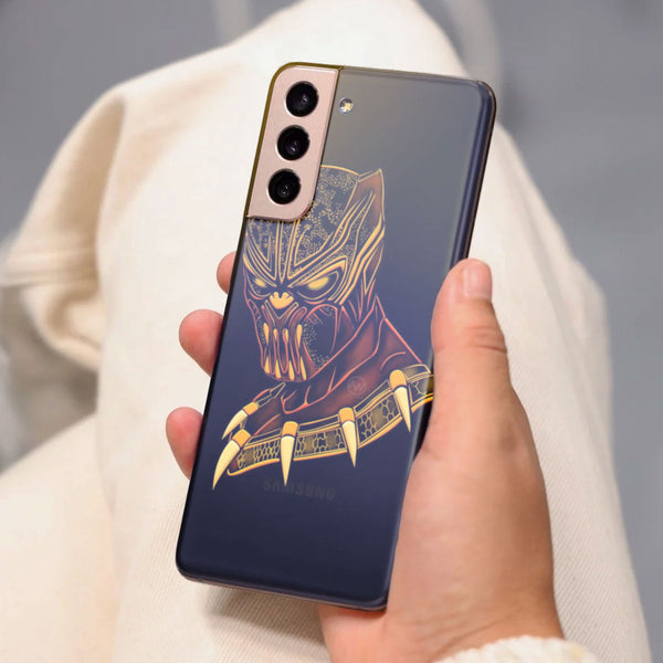 Husa Samsung Galaxy S21 FE model Black Panther, Silicon, TPU, Viceversa