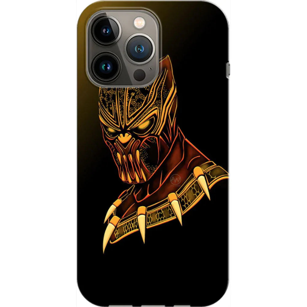 Husa compatibila cu Apple iPhone 14 Plus model Black Panther, Silicon, TPU, Viceversa - Viceversa