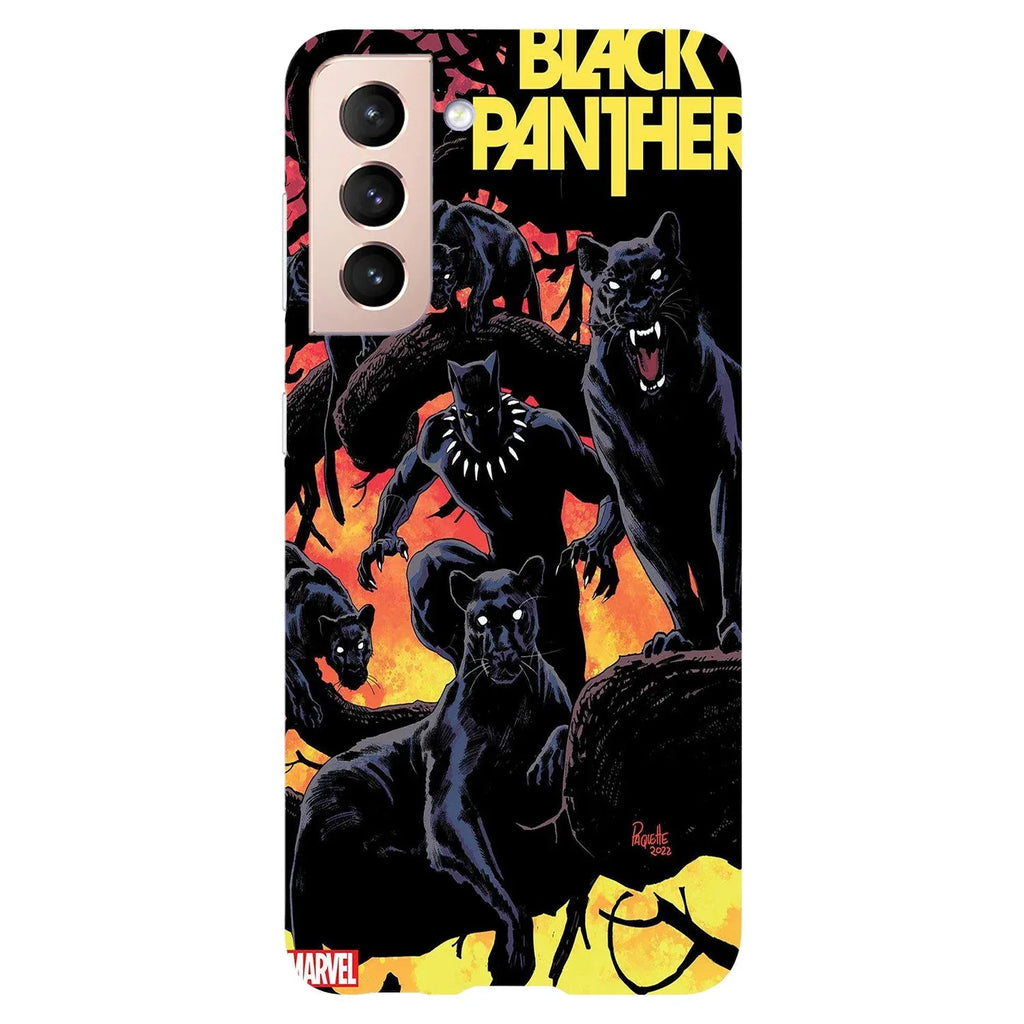 Husa compatibila cu Samsung Galaxy S22 Ultra model Black Phanter, Silicon, TPU, Viceversa - Viceversa