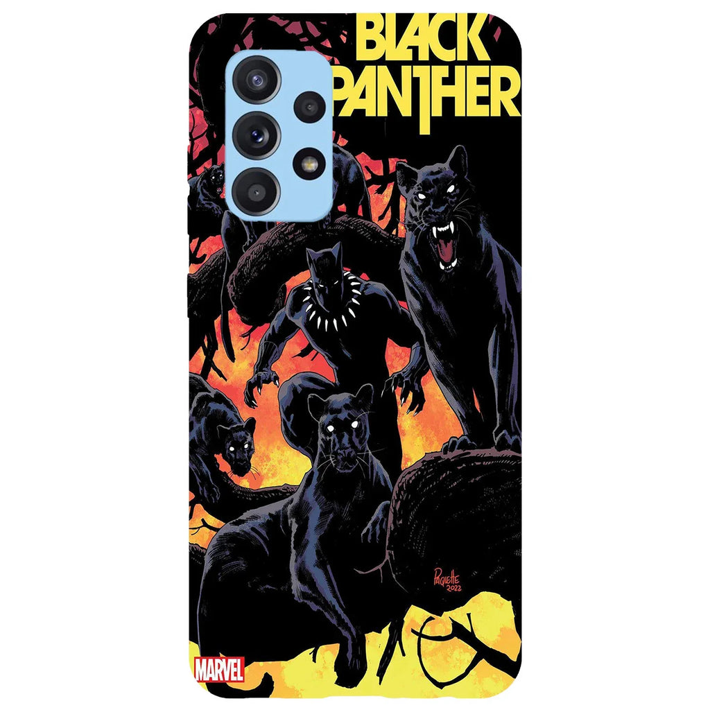 Husa compatibila cu Samsung Galaxy A53 5G model Black Phanter, Silicon, TPU, Viceversa - Viceversa