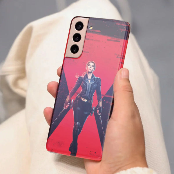 Husa compatibila cu Samsung Galaxy S20 Ultra model Black Widow, Silicon, TPU, Viceversa - Viceversa
