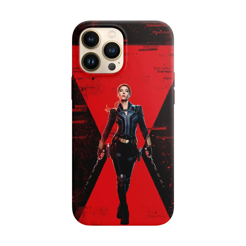 Husa compatibila cu Apple iPhone 11 model Black Widow, Silicon, TPU, Viceversa - Viceversa
