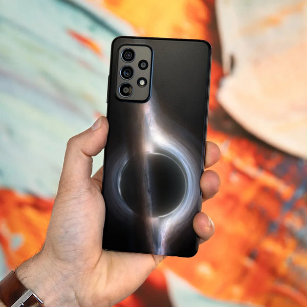 Husa compatibila cu Samsung Galaxy A53 5G model Black hole, Silicon, TPU, Viceversa - Viceversa