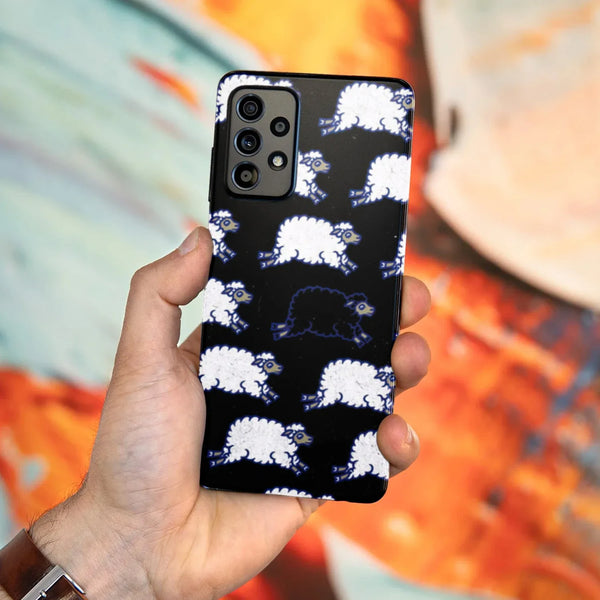 Husa compatibila cu Samsung Galaxy A53 5G model Black sheep, Silicon, TPU, Viceversa - Viceversa