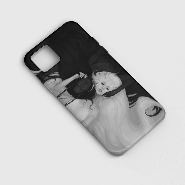 Husa compatibila cu Apple iPhone 11 Pro model Black & White,Silicon, Tpu, Viceversa - Viceversa