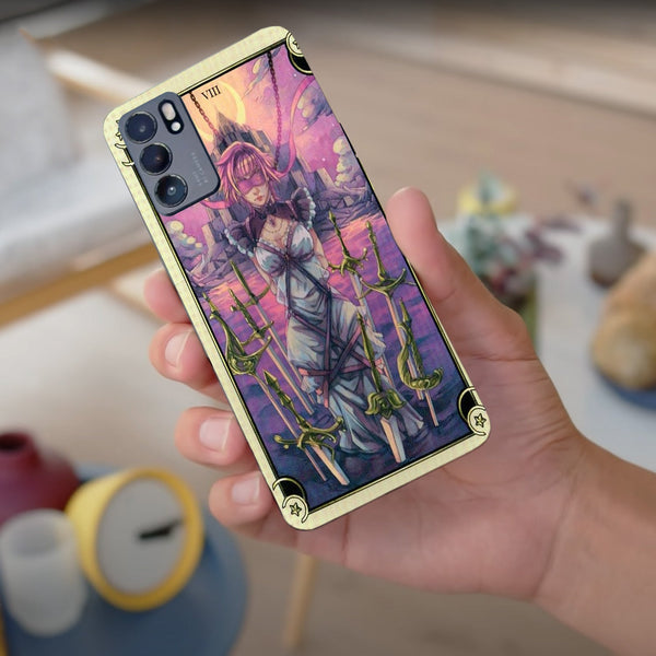 Husa compatibila cu Oppo Reno 5 4G model Blinding Swords, Silicon, TPU, Viceversa
