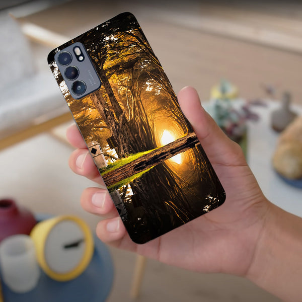 Husa compatibila cu Oppo Reno 5 4G model Blissful, Silicon, TPU, Viceversa