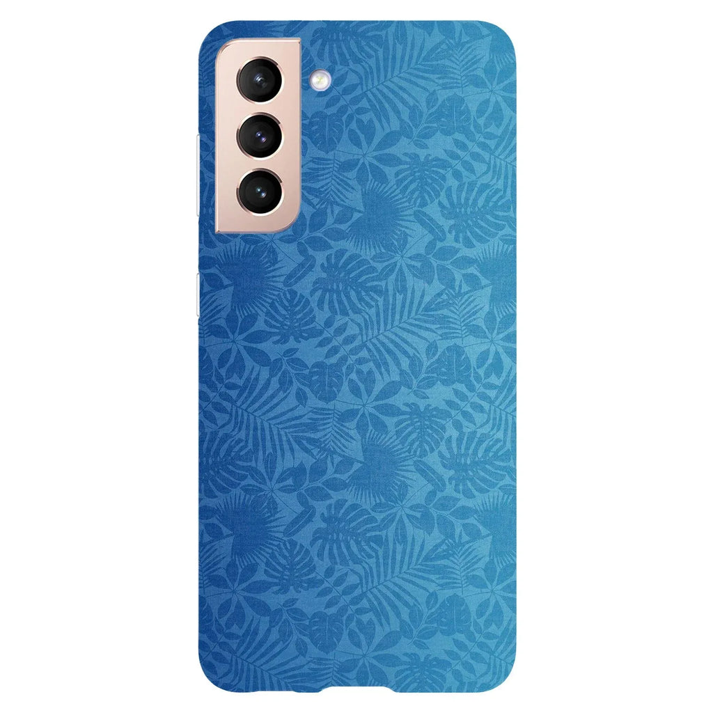 Husa compatibila cu Samsung Galaxy S20 model Blue Leaves, Silicon, TPU, Viceversa - Viceversa