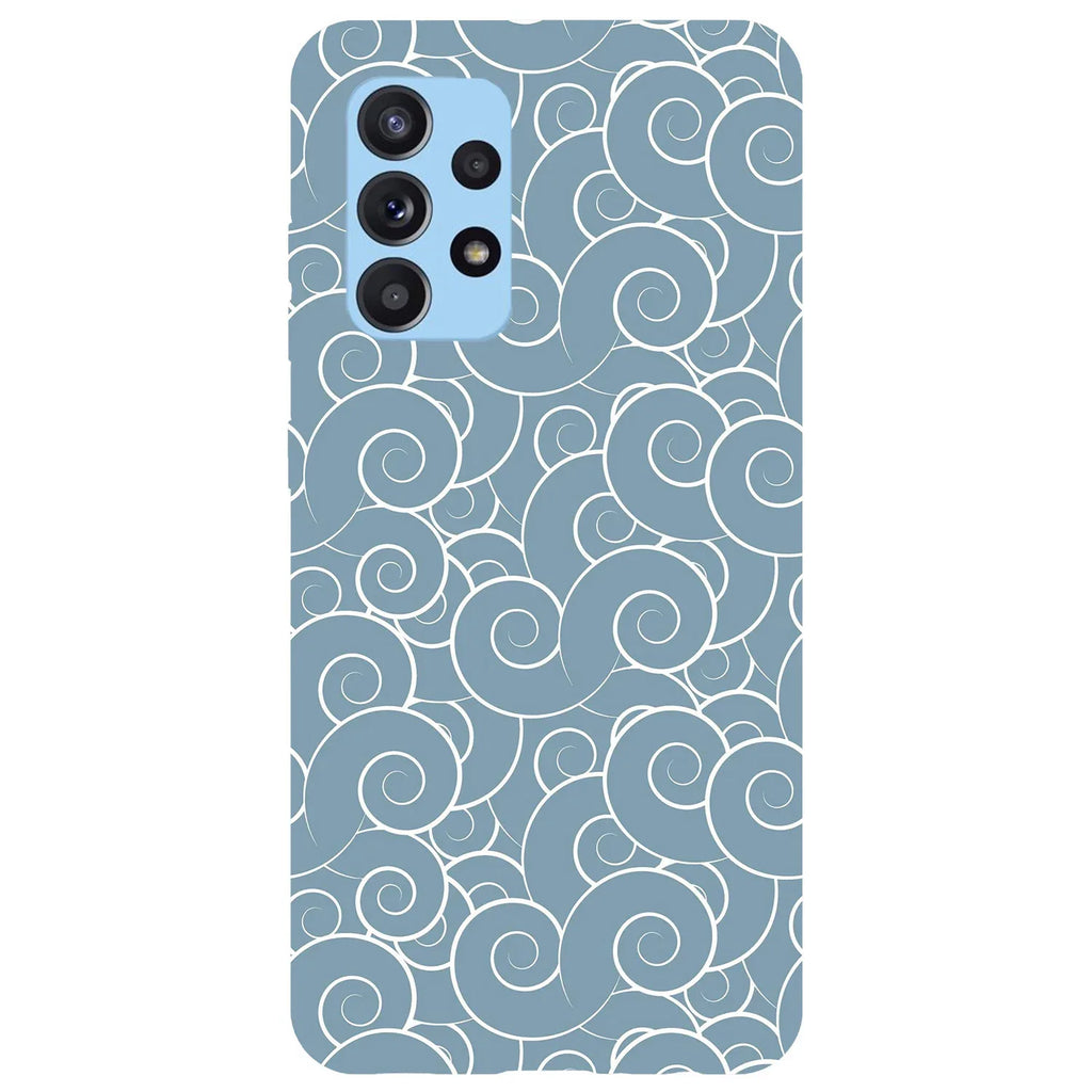 Husa compatibila cu Samsung Galaxy A53 5G model Blue Clouds, Silicon, TPU, Viceversa - Viceversa