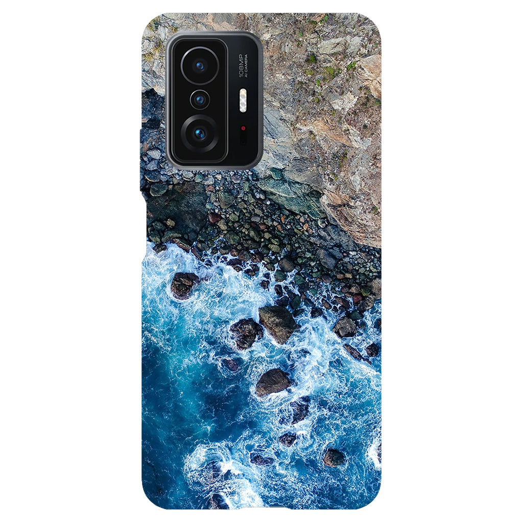 Husa compatibila cu Xiaomi Mi 11 Lite model Blue waves, Silicon, TPU, Viceversa